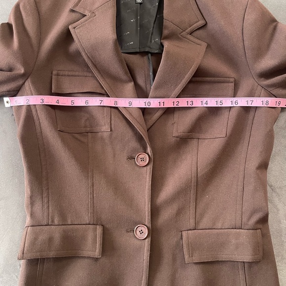 Brown Office Blazer by View Size 8 - Picture 5 of 5